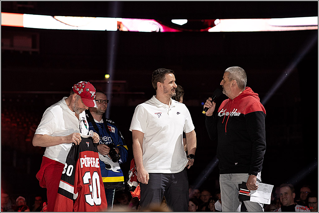 Koelner Haie Abschiedsfeier; Koeln, 22.04.2022